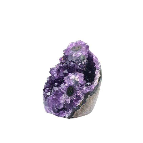 Amethyst Geode With Stalactite Eyes (Sr. No. 115) - Image 2