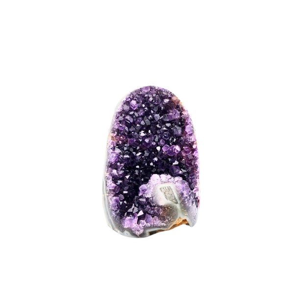 Amethyst Geode With Stalactite Eyes (Sr. No. 139)