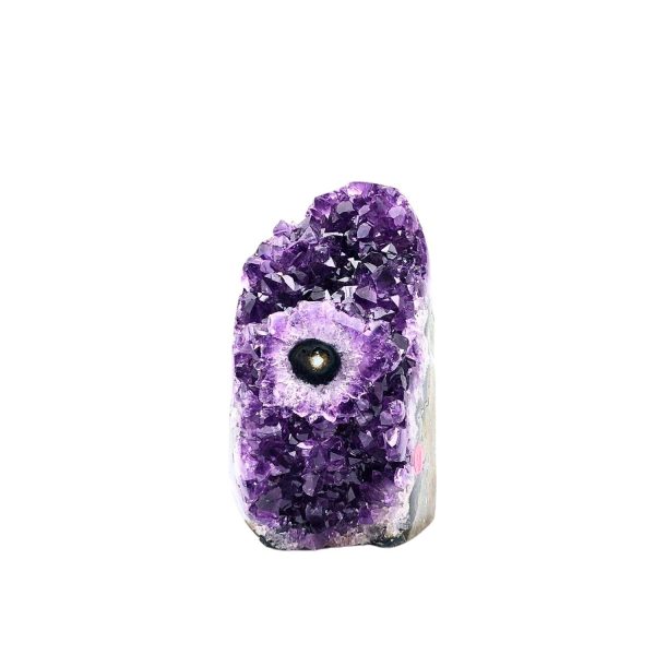 Amethyst Geode With Stalactite Eyes (Sr. No. 315)